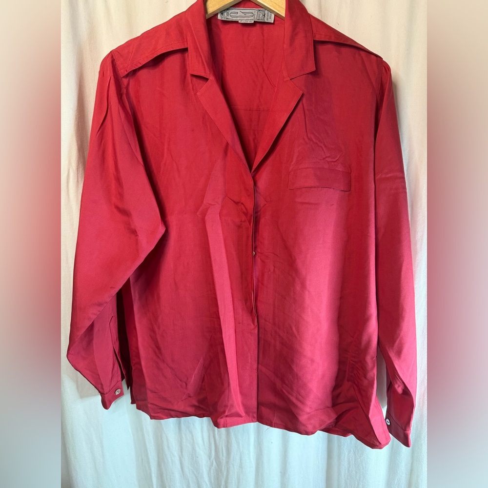 Mr. G Of Beverly Hills Silk Blouse - image 1